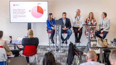  Infosecurity Europe attendees at a Security Workshop conference session