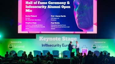 Hall of Fame at Infosecurity Europe