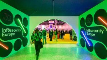 Infosecurity Europe exhibition floor entrance