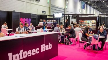 An image of Infosec Hub at Infosecurity Europe