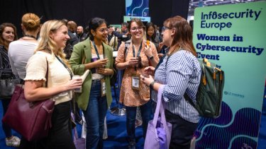 Women in Cybersecurity stage at Infosecurity Europe
