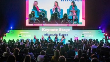 Keynote stage and keynote speakers at Infosecurity Europe