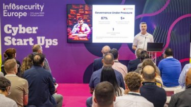  A Cyber start ups conference session at Infosecurity Europe