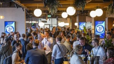 Infosecurity Europe attendees networking 