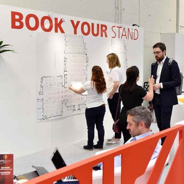 Exhibit Step one: select your location on the Infosecurity Europe exhibition floor