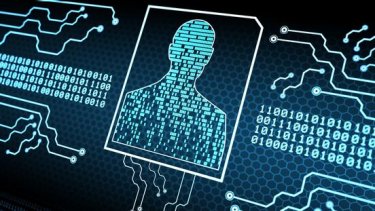 Computerized figure of a man