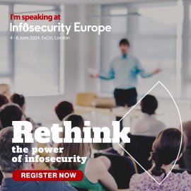 Infosecurity Europe Speaker Banner 