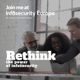 Infosecurity Europe Visitor Banner 