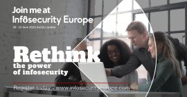 Infosecurity Europe Visitor Banner 